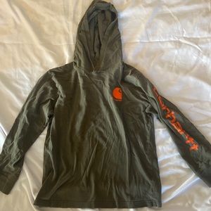 Carhartt Youth Hooded Long Sleeved T-Shirt